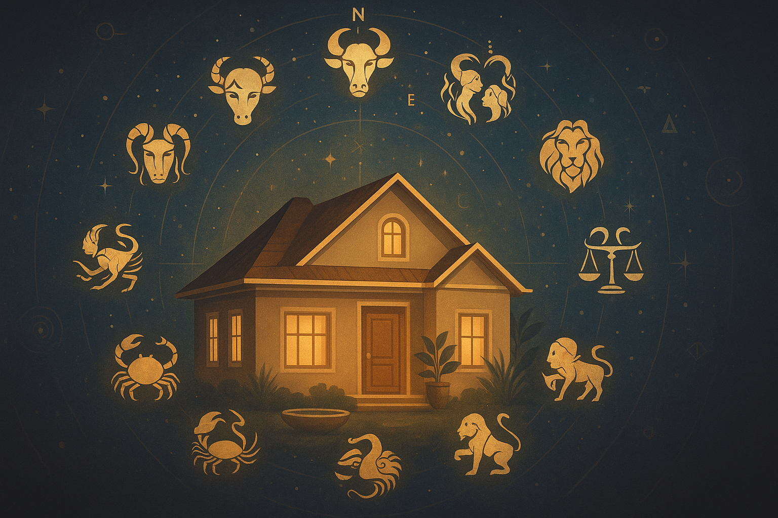 Zodiac-Wise Vastu Tips: Perfect Home Setup for Each Moon Sign (Aries to Pisces)