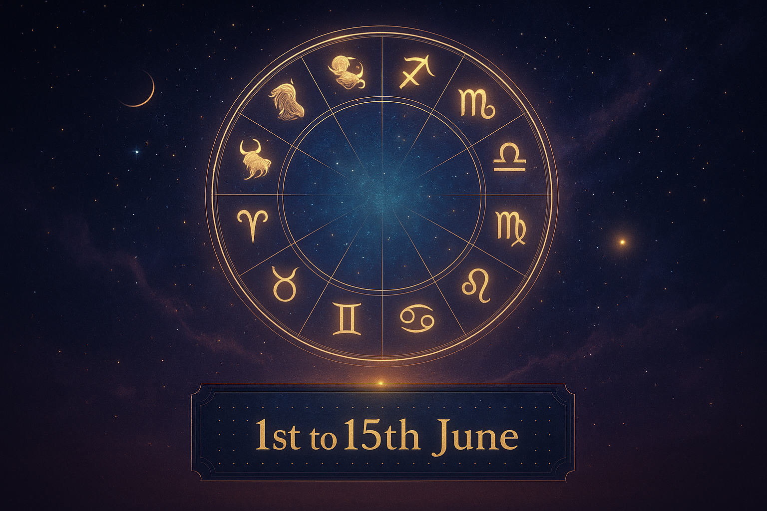 2-in-1 Weekly Horoscope: Predictions from Aries to Pisces (1st to 15th June 2025)